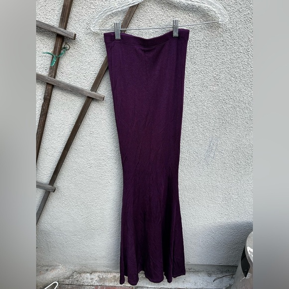 RTA Maxi Skirt in Grape - Picture 10 of 11